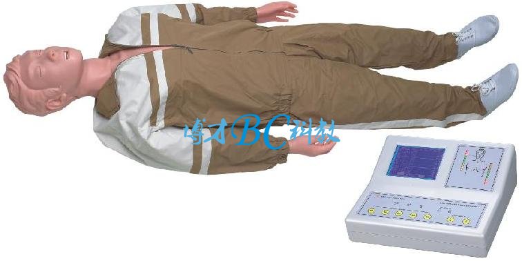 CPR500型大屏幕液晶彩顯心肺復(fù)蘇模擬人